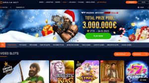 DreamBet Casino Front Page - Casinon utan Svensk Licens